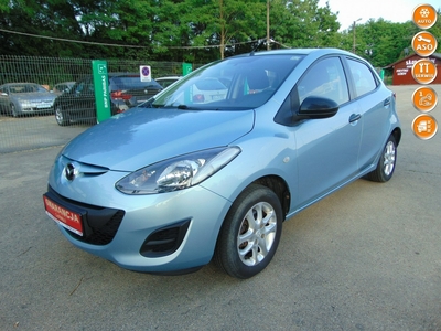 Mazda 2 III FULL-5 Drzwi-Lift-Klima-Alu-1,3Pb-69tkm-Serwis-Elektr-SuperStan-OKAZ