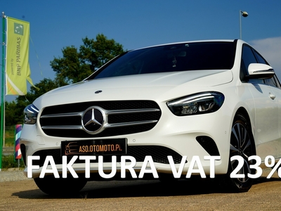 Mercedes-Benz Klasa B W247 FUL LED skóra AUTOMAT F1 kamera nawi BLIS line assist ALUSY el.klapa