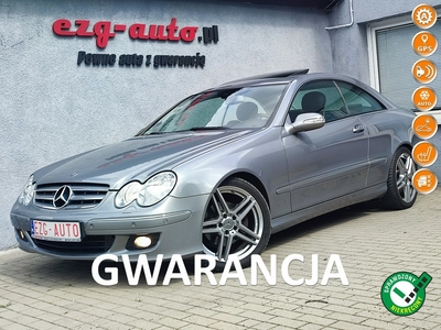 Mercedes-Benz Klasa CLK W209/A209 Mercedes-Benz Klasa CLK Kompresor 184KM bezwypadkowy navi automat Gwarancja