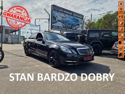 Mercedes-Benz Klasa E W212 2.2 CDI 170 KM, Avantgarde, Automat, Alufelgi, Klima, Bluetooth, LED