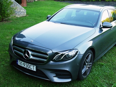 Mercedes-Benz Klasa E W213 -9G-TRONIC -- AMG Line--Panoramiczny dach--koła zimowe