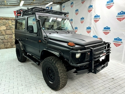 Mercedes-Benz Klasa G W463 Mercedes G-Class 300 TD Krótki Terenowy Wyprawowy 4 x 4 Czarny Rapto