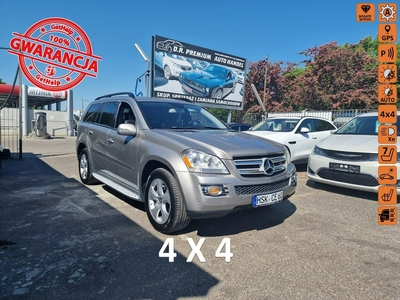 Mercedes-Benz Klasa GL X164 4.7 V8 340 KM 4-Matic, DVD, Automat, Skóra, Alu, Pneumatyka, Xenon