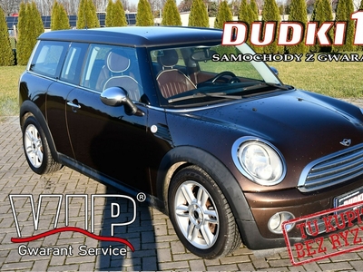 MINI Clubman I 1,6D DUDKI11 Skóry,Klimatronic,Podg.Fot.Serwis,Manual,kredyt.GWARANC