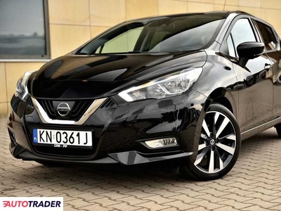 Nissan Micra 1.0 benzyna 90 KM 2018r. (nowy)