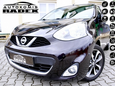 Nissan Micra IV TEKNA/Panorama/ Navi/Klimatronic/ Parktronic/SerwisASO/1 Ręka/GWARAN