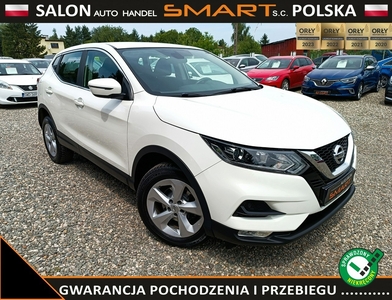 Nissan Qashqai II Salon Pl / Serwis / Ledy / Biała Perła Jedyne 65 tyś km