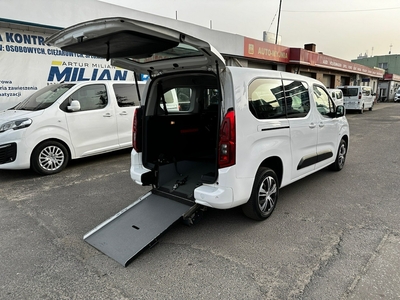 Opel Combo IV Combo Długie 5+1 dla Niepełnosprawnych Jnwalida Rampa PFRON Model 20