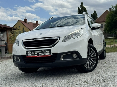 Peugeot 2008 1.2 Benzyna 82KM, sprowadzony, opłacony, ZADBANY STAN! Biały, SERWIS