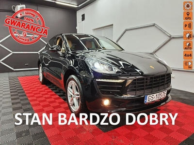 Porsche Macan MACAN S 3.0 Benzyna 340 KM, Polskie Menu, Navi, Bluetooth, 4x4, LED