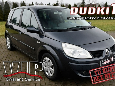 Renault Scenic II 1,6B dudki11 Klimatronic,El.szyby,lift,Tempomat,Hak,kredyt.GWARANCJA