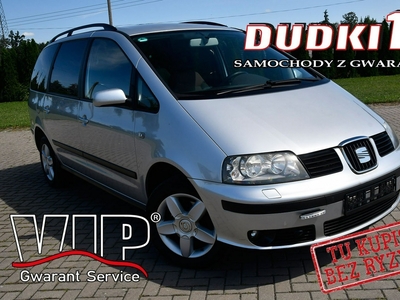 SEAT Alhambra I 2,0Benz. 7 Foteli,Klimatronic 2 str.Podg.Fot.Tempomat,Lift