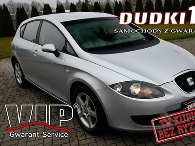 SEAT Leon II 1,6b DUDKI11 MPI- Klima,El.szyby.Centralka,kredyt,GWARANCJA