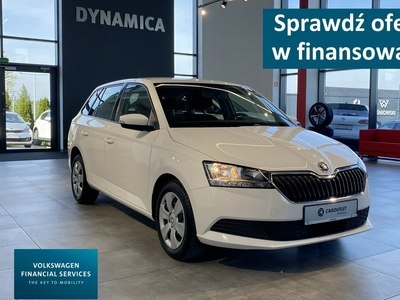 Skoda Fabia III Combi Ambition 1.0TSI 95KM M5 2019 r., salon PL, I wł., f-a VAT