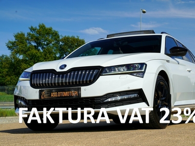 Skoda Superb III SPORTLINE skora kamera PLUG IN digital NAWI grzane fotele ACC panora