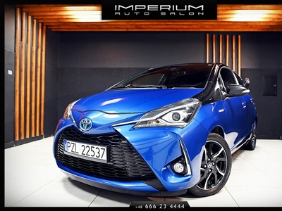 Toyota Yaris III 1.5 VVT-I Hybryda 74km Automat STYLE SELECTION Serwis Jak Nowy