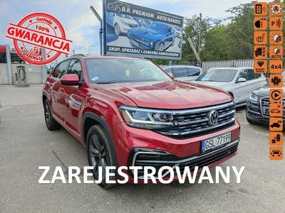 Volkswagen Atlas 3.6 V6 Benzyna 276 KM, Panorama, 4x4, Kamera Cofania, Bluetooth, LED