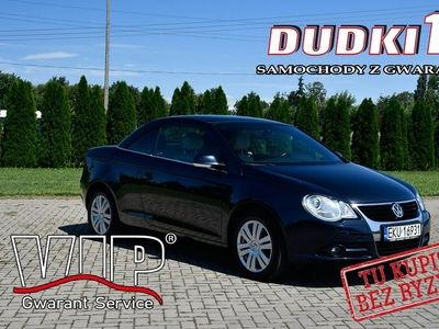 Volkswagen Eos 2,0benz,Niski Przebieg,Skóry,Navi,Parktronic,Zarejestrowany