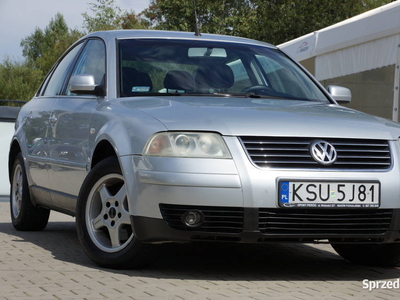 Volkswagen Passat 1.9 TDI 130 KM Klima El. szyby Zarejestrowany w PL