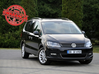 Volkswagen Sharan II 1.4T(150KM)*127tyś.km*Match*Skóry*El.Fotel*2xParkt*Reling*Chrom*Alu1