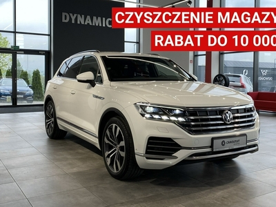 Volkswagen Touareg III 3.0TDI V6 286KM Tiptronic 4Motion 2019 r., salon PL, I wł., f-a VAT