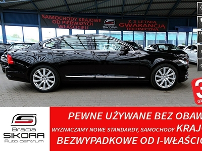 Volvo S90 II INSCRIPTION+Kamera 360 4x4 3Lata GWAR I-wł Kraj Bezwypa D5 235KM F23