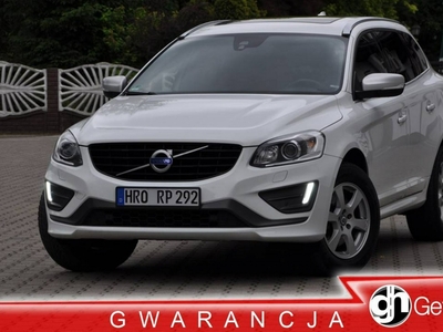 Volvo XC60 I 2,4 D 190KM Lift R-design Xenon Led Panorama Skóry Navi Alu el.klapa