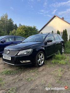 Vw Passat B7 2,0 TDI rok 2012 silnik CFF kolor LC9X Anglik sprawny