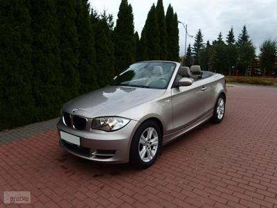 BMW SERIA 1 I (E81/E82/E87/E88) BMW SERIA 1 120d Cabrio Skóra PDC Navi Serwisowana