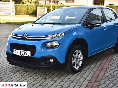 Citroen C3 1.2 benzyna 82 KM 2018r. (nowy)