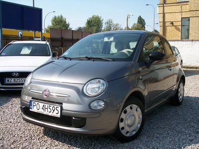 Fiat 500 1,2 benz. SALON PL + bezwypadkowy + super stan Rej. 2015