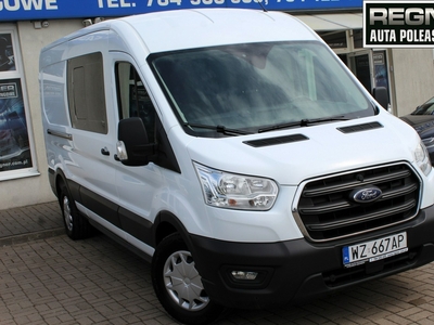 Ford Transit VIII 7-osobowy SalonPL FV23% L3H2 Parktronic Tempomat Gwarancja