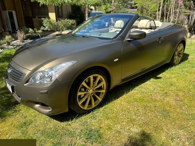 Infiniti G37 GT 320KM Matt Gold Bond 2009r Stan idealny!