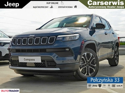 Jeep Compass 1.5 hybrydowy 130 KM 2024r. (Warszawa)