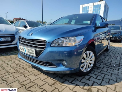 Peugeot 301 1.2 benzyna 82 KM 2016r. (Kraków, Nowy Targ)