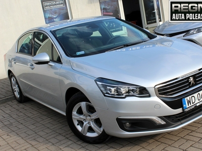 Peugeot 508 I SalonPL FV23% 165KM 1WŁ Full LED Tempomat Gwarancja