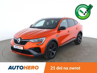 Renault Arkana R.S. Line, hybryda, automat, LED, navi, czujniki 360, virtual cocpit