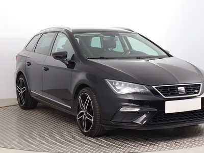 SEAT Leon III , Salon Polska, Serwis ASO, Skóra, Klimatronic, Tempomat,