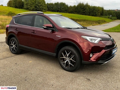 Toyota RAV 4 2.5 hybrydowy 155 KM 2017r. (Sanok)