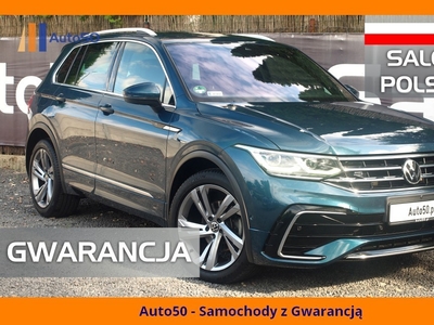 Volkswagen Tiguan II 1.5TSI DSG R-Line KAMERY360 Matrix LED SALON POLSKA VAT23%