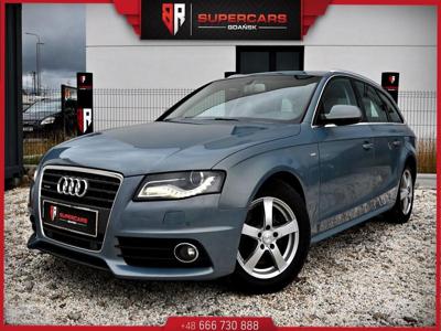 Audi A4 IV (B8) 1.8i TURBO 160KM Quattro S-LINE Navi LED Pano Skóra Serwis Super Sta