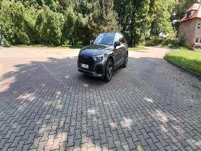 Audi Q5 III 2023/01,S-LINE,VAT 23%,OD RĘKI (BY ok) pakiet czreń,gwarancja 2026