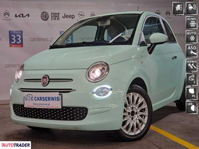 Fiat 500 1.0 hybrydowy 70 KM 2021r. (Warszawa)