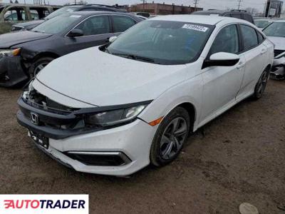 Honda Civic 2.0 benzyna 2019r. (CHICAGO HEIGHTS)