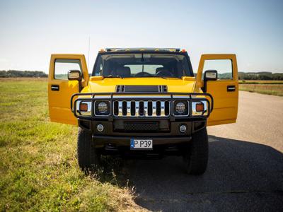 Hummer H2, 2006r, LPG, stan bdb, żółty