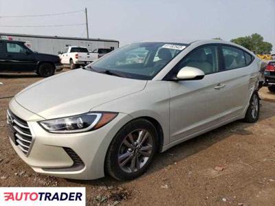 Hyundai Elantra 2.0 benzyna 2018r. (CHICAGO HEIGHTS)