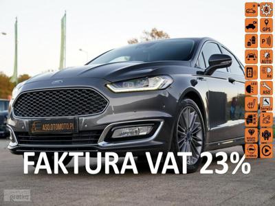 Ford Mondeo VIII VIGNALE ful led KAMERA nawi SKÓRA grzane fotele ACC blis sam parkuje