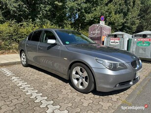 BMW E60 sedan 530d 231KM, Automat, Head up, Webasto, skóry, szyberdach.