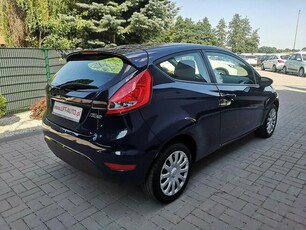 Ford Fiesta 1.25 60KM Klimatyzacja Isofix Podgrz. fotele Serwis Sprowadzony