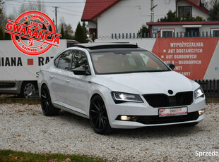 Škoda Superb Sportline 2.0TDi 190KM DSG 2019r. SALON Panorama BiX LED Kame…